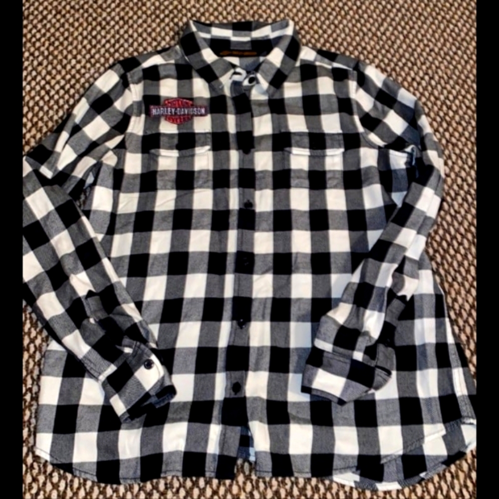 Harley Davidson flannel